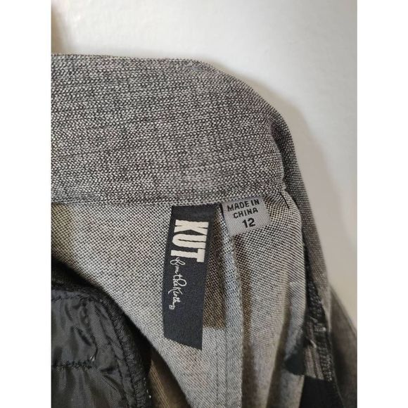 Kut from the cloth dress pants size 12 gray boot cut - Picture 3 of 8